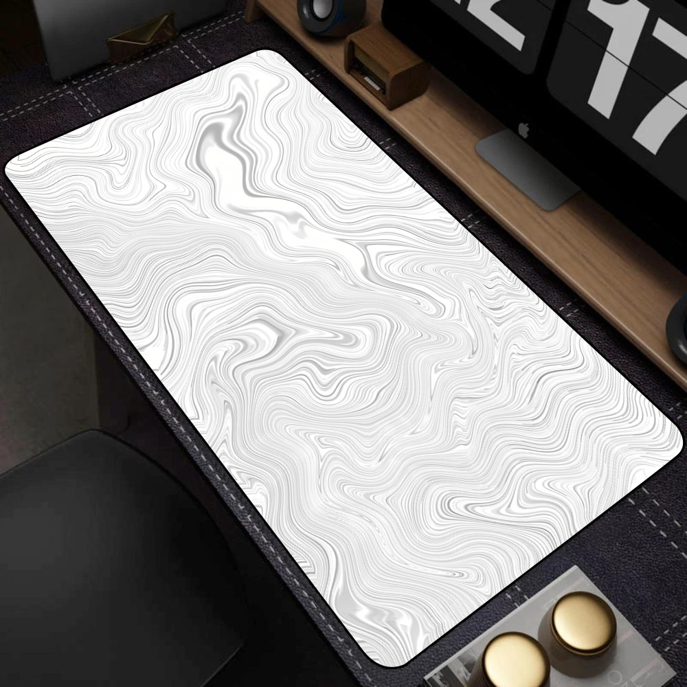 Large Black and White Art Mous - مراجعة Keyboard Mouse Bundle Gaming وسعره