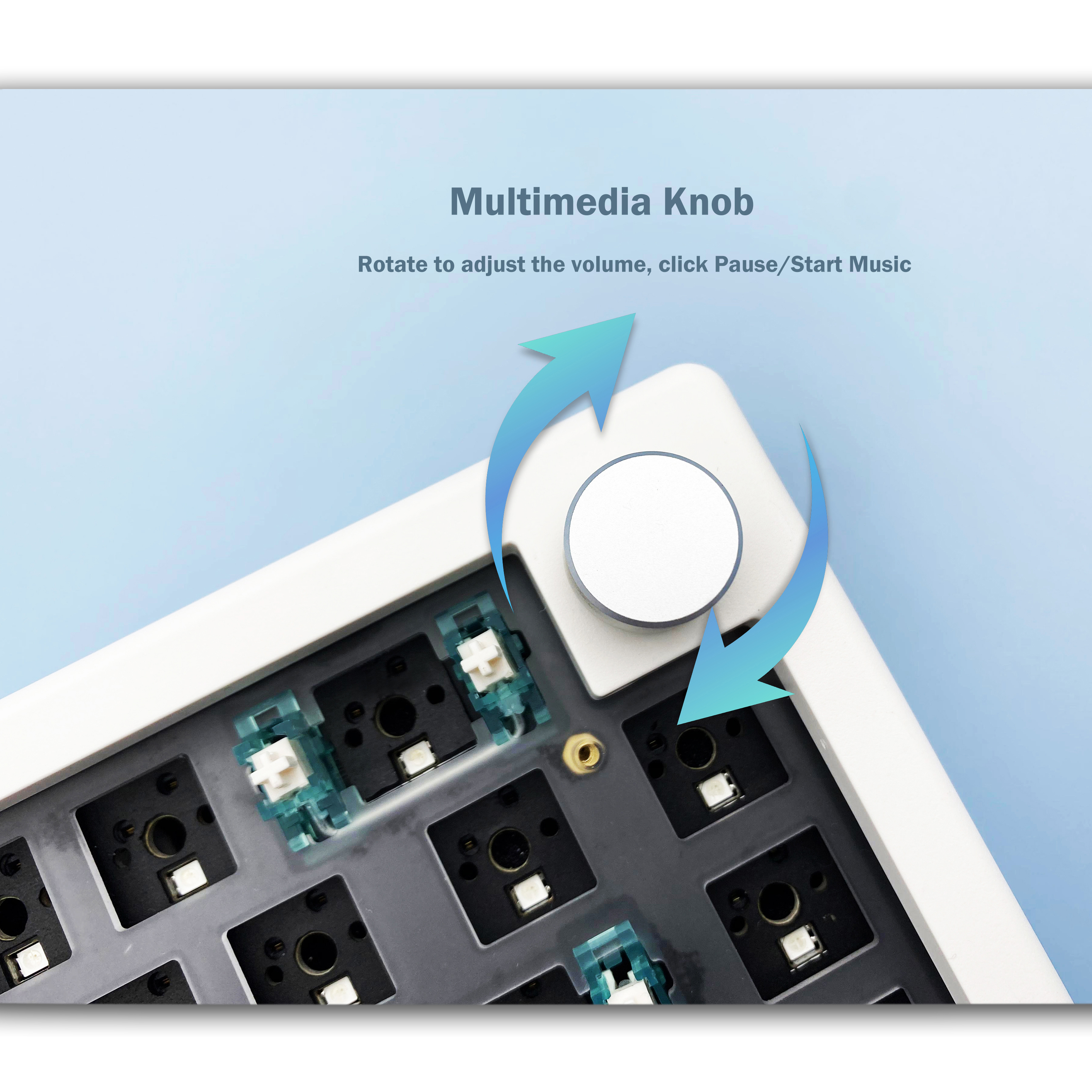 GMK67 65% Gasket Bluetooth 2.4 - مراجعة Hot Swap Pcb وسعره