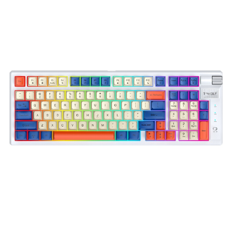 Retro Mechanical Keyboard Tri- - مراجعة Gaming Keyboard Not Typing وسعره