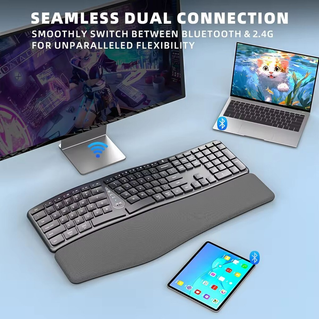 2.4G Wireless Keyboard Mouse C - مراجعة Gaming Keyboard Mouse Set وسعره