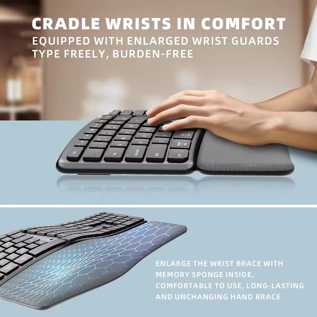 2.4G Wireless Keyboard Mouse C - مراجعة Gaming Keyboard Mouse Set وسعره