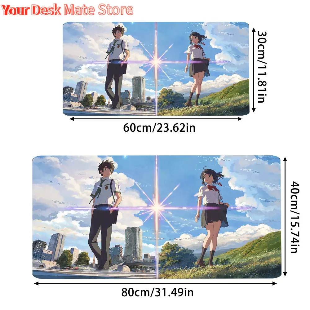 1pc Your Name Large Mouse Pad  - مراجعة Gaming Keyboard Name وسعره